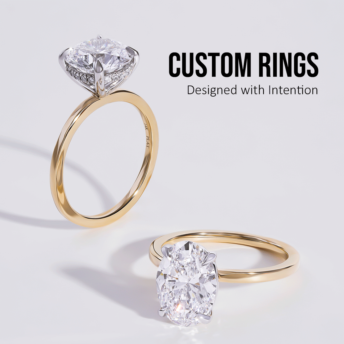 Custom Diamond Engagement Rings, Designed With Intention