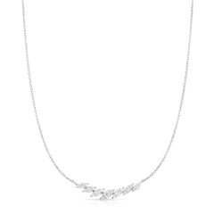 Domino Marquise Illusion Diamond Necklace