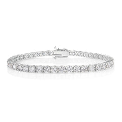 Lab Diamond Tennis Bracelets, 14k white gold - URBAETIS Fine Jewelry