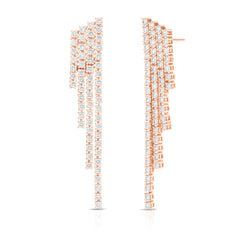 Diamond Waterfall Earrings