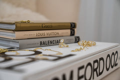 Asscher and Emerald Diamond Illusion Statement Ring, 14k yellow gold - URBAETIS Fine Jewelry