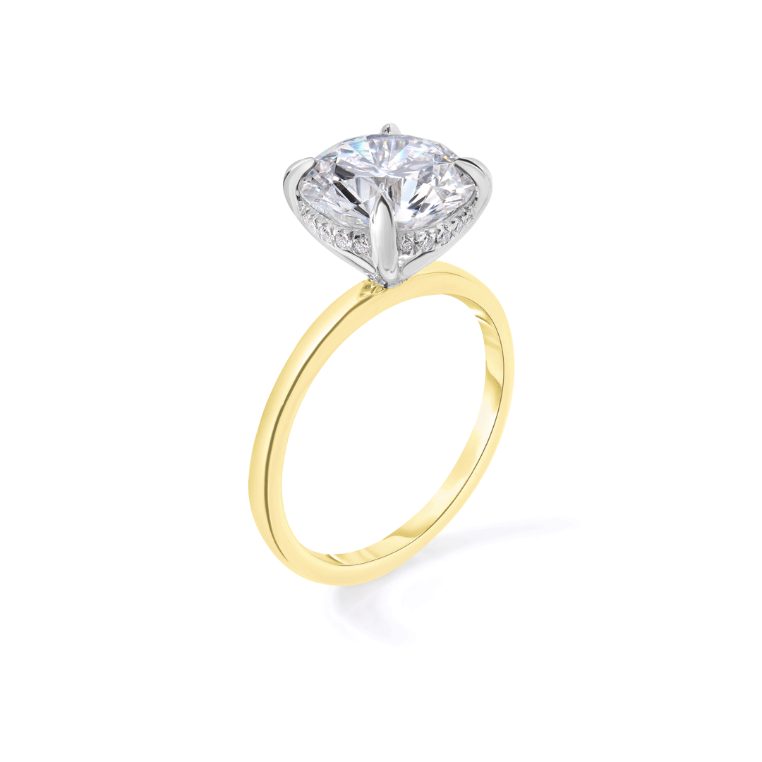 Single Row Beaded Ring
