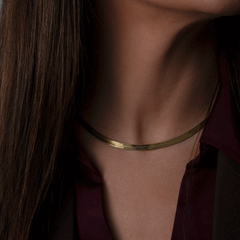 Herringbone Chain Necklace