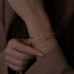 Petite Diamond Tennis Bracelet